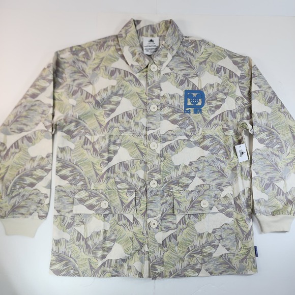 Disney Tropical Spirit Jersey Button Up - M - Picture 3 of 11